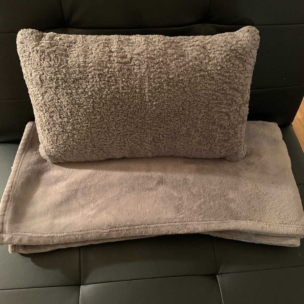 Throw and Pillow